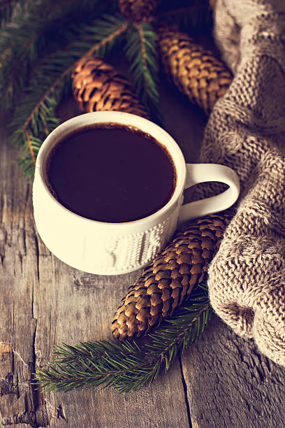 istock Coffee, Christmas still life. 622311600