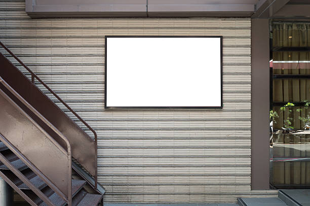istock Large blank billboard on a street wall 622311806