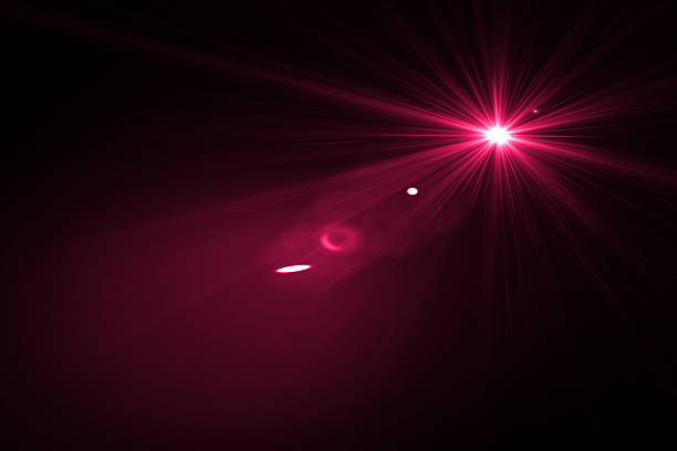 istock abstract lens flare red light over black background 622313832