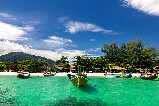 istock Beach and sand with ocean blue,sky beautiful, Koh 622316862