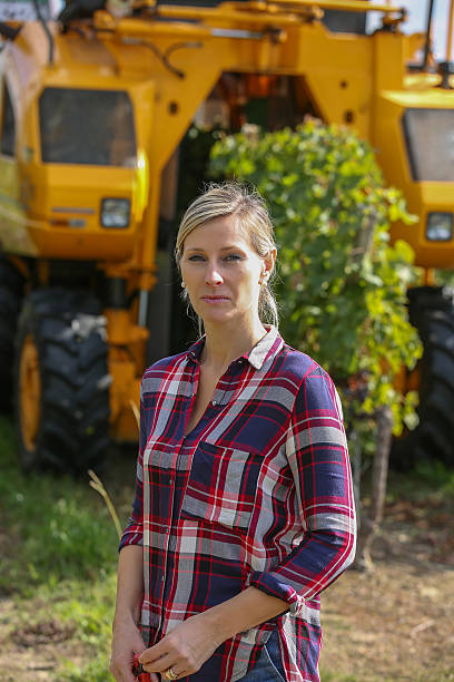 istock female wine grower and harvester 622320674