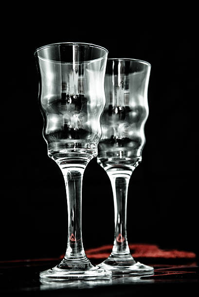 istock Elegant champagne glasses 622321846
