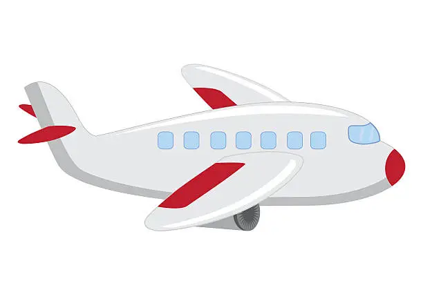 Vector illustration of Airplane