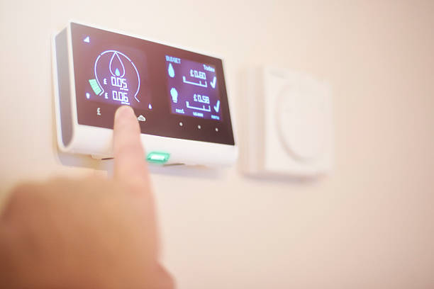 istock Home energy smart meter and thermostat 622323142