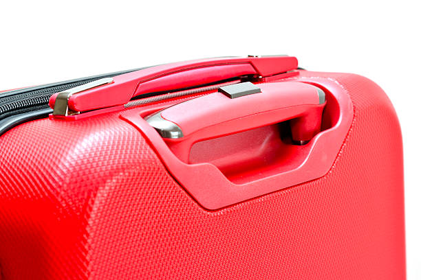 istock Red travel luggage 622323426