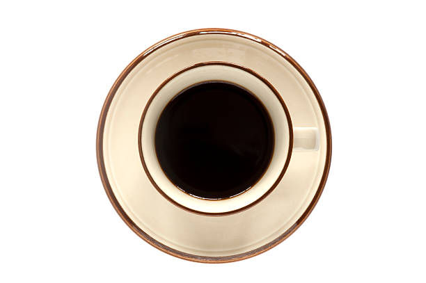istock Cup of black coffee isolated on white 622324274