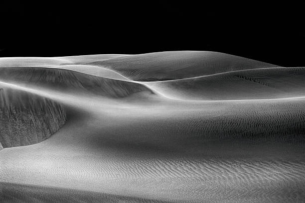 istock Abstract Sand Dune View in Black and White, Jericoacoara, Brazil 622417822