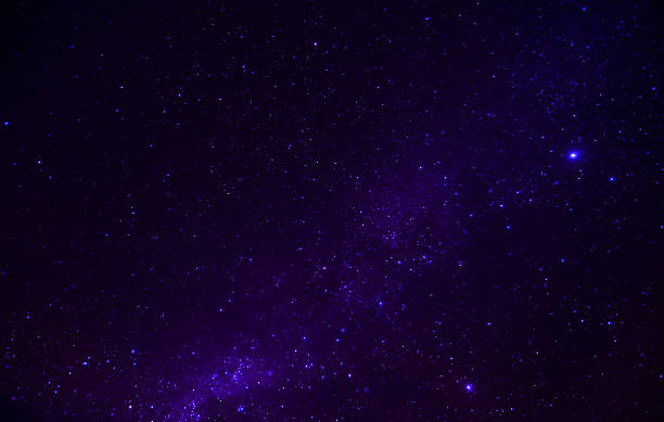 istock Beautiful sky with stars at night 622426494