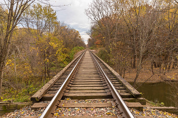 istock Railroad Bridge Over Minneopa River 622429978