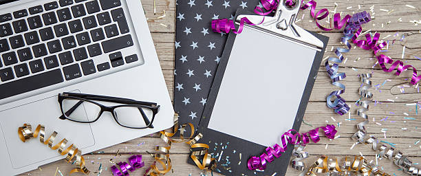 istock New Years Eve Business Card 622430120
