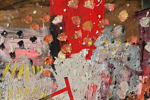 istock Abstract Hand drawn oil painting background. Color texture. 622433006