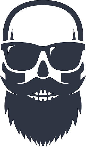 Bald Bearded Hipster Skull Wearing Sunglasses Stock Illustration - Download Image Now - Beard, Men, Completely Bald - iStock Bald Bearded Hipster Skull Wearing Sunglasses Stock Illustration - Download Image Now - Beard, Men, Completely Bald - iStock