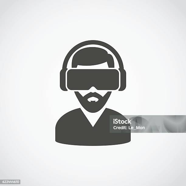 Virtual Reality Headset Icon Stock Illustration - Download Image Now - Adult, Adults Only, Augmented Reality