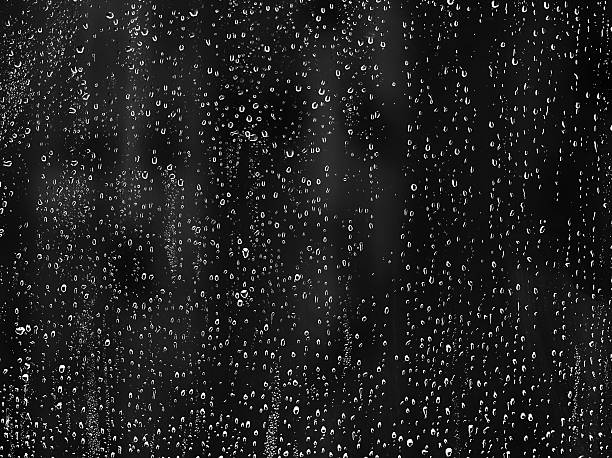 istock Abstract water droplets against black background 622449112