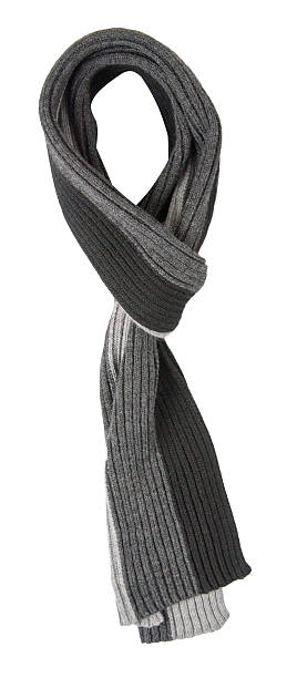 istock Scarf isolated on white background.Scraf top view 622452466