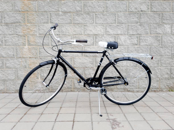 istock Bike with stone wall background 622452802