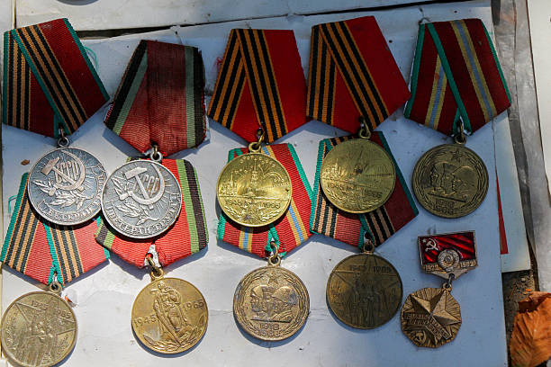 istock Veteran medals from Georgia 622453094