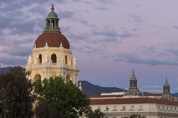 istock Beautiful Pasadena City Hall against Vibrant Sky 622453620