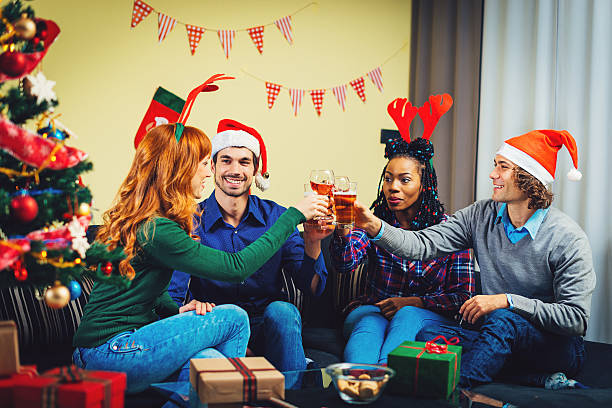 istock Toast for Christmas and New Year celebration 622456934