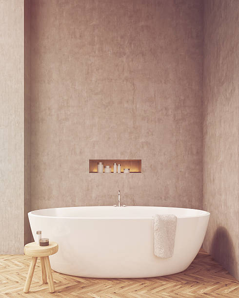 istock Bathtub and chair 622457278