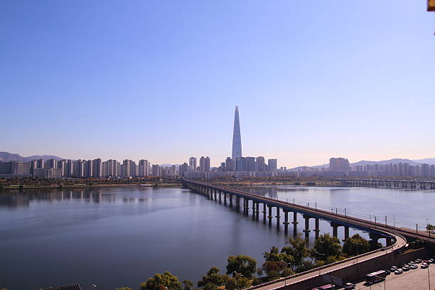 istock landscape of Seoul 622458502