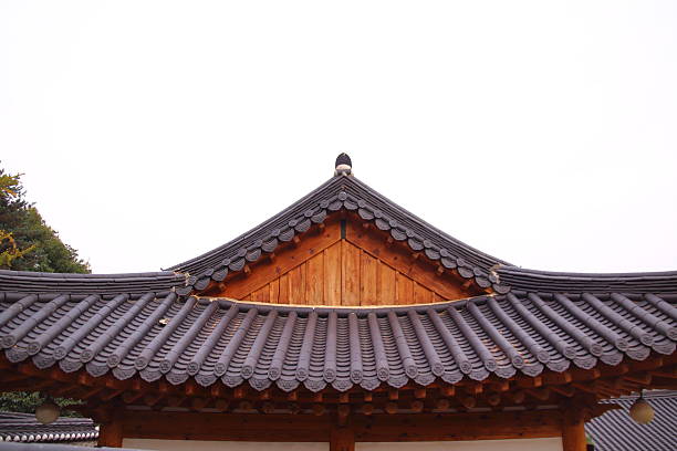 Namhansanseong traditional palaces roof