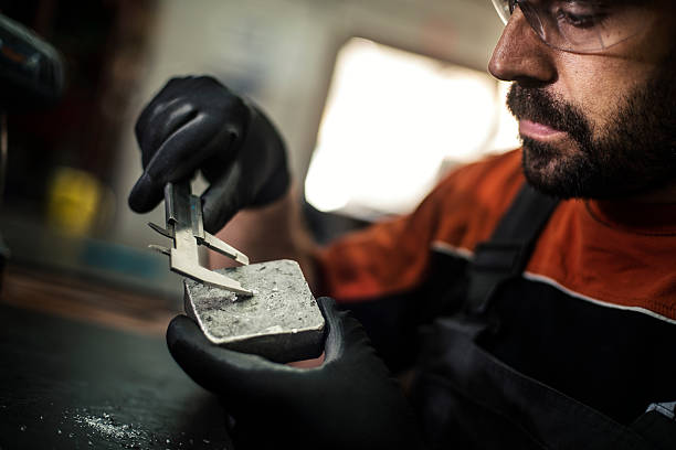 istock Craftsman machine piece and repairing 622459004