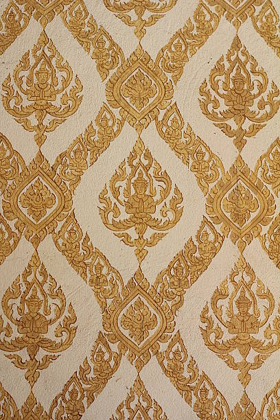 istock Deva Texture on Wall, Temple in Bangkok, Thailand. 622459770