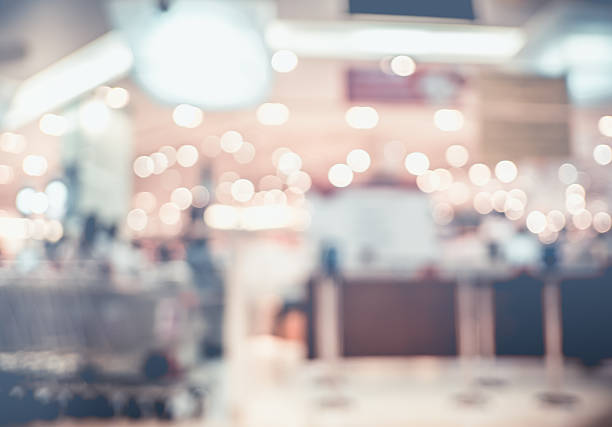 istock Blurred background, Customer shopping at shopping mall with boke 622505022