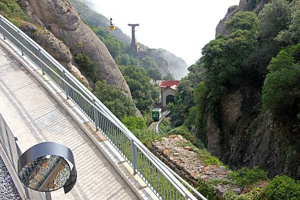 istock Mountain railway in Montserrat monastery, Spain 622506052