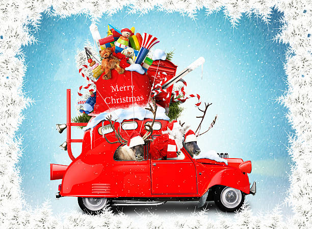istock Santa Claus with reindeer 622507154