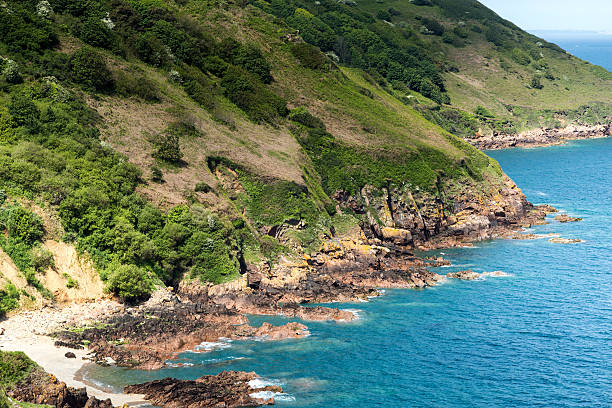 istock Cliffs on the island of Jersey in England 622513890