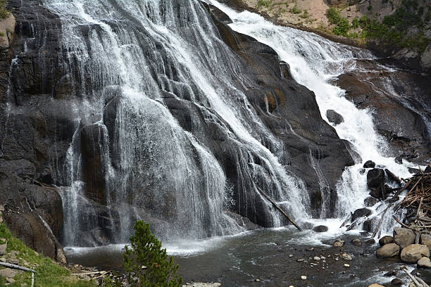 istock Gibbons waterfalls in Yellowstone 622515488