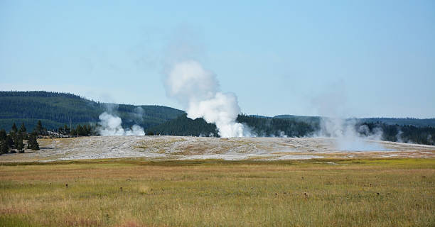 istock Yellowstone- geyser land 622515660