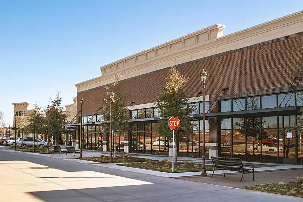 Photo of Supermarket in suburban area