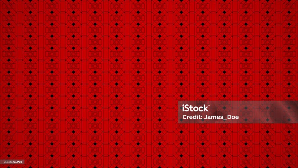 Red Graphic Background With Pattern 3d Rendering Stock Photo - Download ...