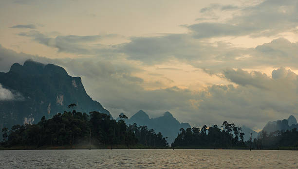 istock Scenic and unique landscape at Chieou Laan lake, Thailand 622527556