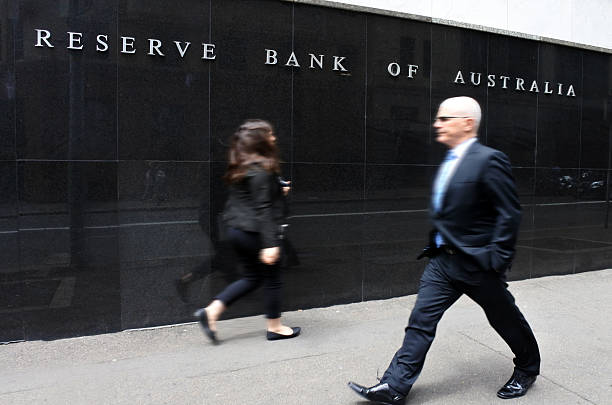 The Reserve Bank of Australia Sydney New South Wales Australia stock photo