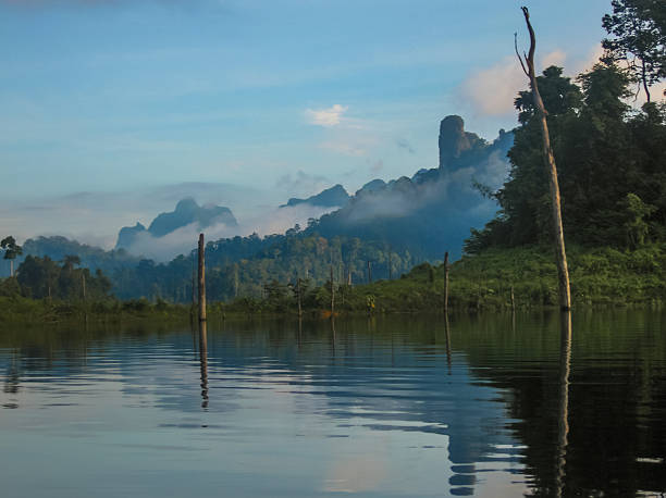 istock Scenic and unique landscape at Chieou Laan lake, Thailand 622529342