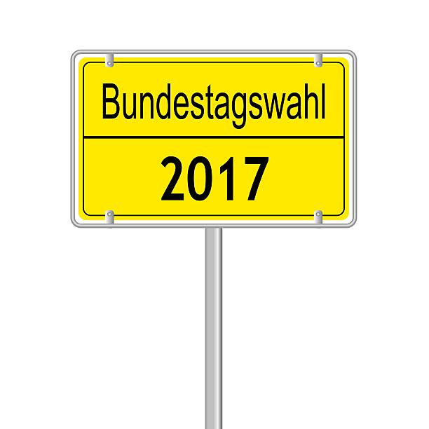 istock yellow germany election sign isolated 622530526