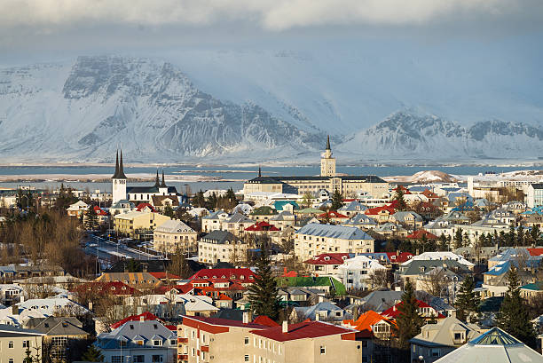 istock Reykjavik city panorama 622540596