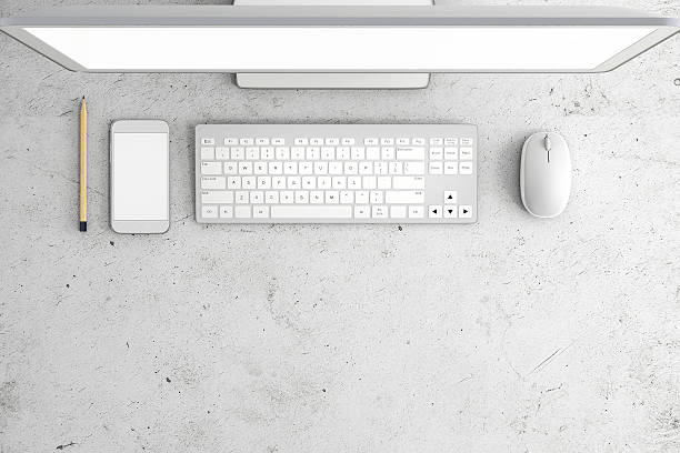 istock Knolling of an office desk 622541678