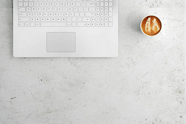 istock Knolling view of an office desk 622542068