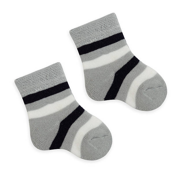 istock striped baby socks isolated on white 622542648