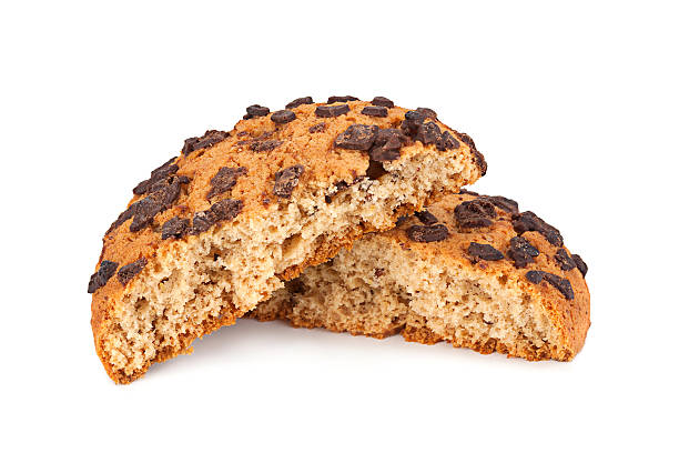 istock Oatmeal cookies on white 622547452