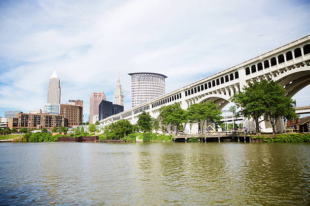istock Cleveland, Ohio Skyline as seen from Heritage Park 622549120