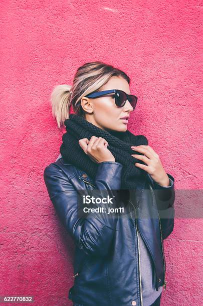 Streets Portraits Of Teenager Stock Photo - Download Image Now - Fashion, Winter, City
