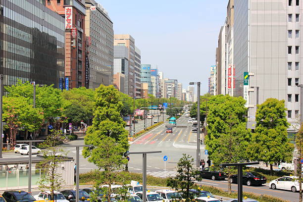 istock Fukuoka City Ohashiro Avenue 622779414