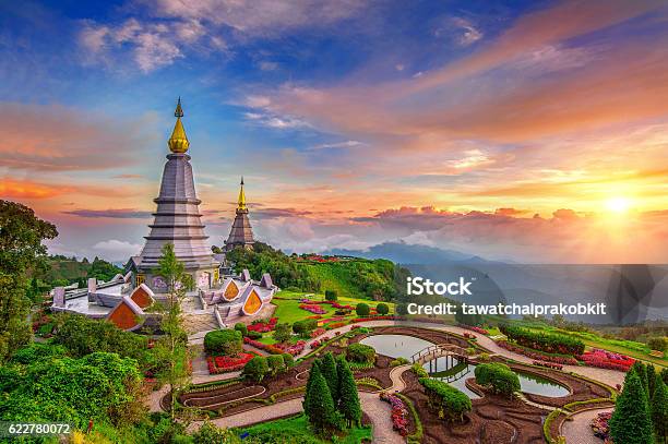 Das Beste Aus Der Landschaft In Chiang Mai Inthanon Berg Stockfoto und mehr Bilder von Thailand