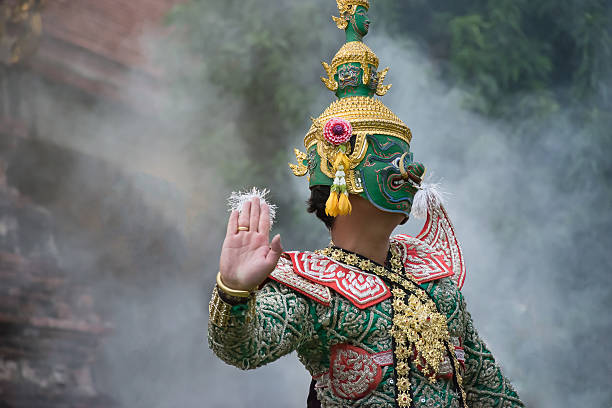 istock Khon Mask Traditional Thai drama dance 622783528